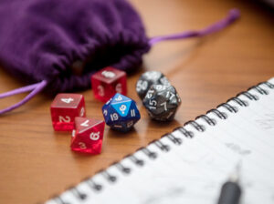 multi sided dungeons and dragons dice